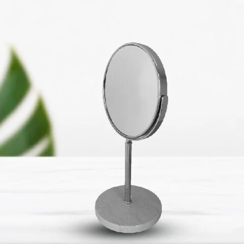 Pearl Coast Perfect View 360° Rotating Mirror: Dual-Sided 1X And 3X Magnification for Flawless Detail