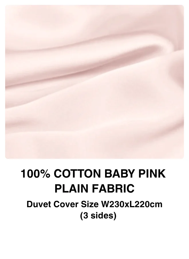 1pc Luxurious Duvet Cover 100% Cotton | Duvet Cover, 3 sides | Soft & Breathable | Hotel Bedding Collection W230xL220cm - Image 2