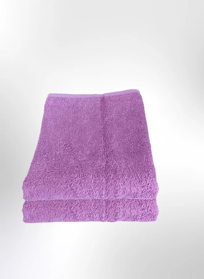 4 Pieces Luxury Towel Set Premium Cotton 630 GSM Ultra Soft and Highly Absorbent Expertly Woven for Durability Hotel And Spa Quality Towels 2 Hand Towel 50X80 2 Face Towel 30X30cm Purple - Image 4